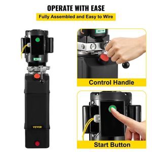 Bomba Hidráulica Monofásica de 15 Cuartos de Galón con Motor de 3450 RPM para Elevación de Vehículos, Remolque Portátil de 208-230 Voltios para Vehículos - Product Image 4