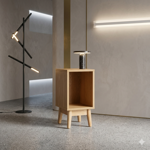 Sturdy coffee <b>side</b> <b>table</b> featuring open <b>storage</b> shelving and simple assembly for home interiors. - Product Image 1