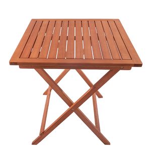 Grand Eucalyptus Wood 3-Piece Folding <b>Bistro</b> Set | Outdoor Patio & Balcony Dining | Vietnam Manufacturer - Product Image 3