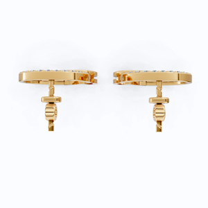 Pendientes de Diamantes Cultivados en Laboratorio con Forma de Corona de Hojas, Certificados por IGI, Oro Amarillo de 14K, Joyería Elegante Inspirada en la Naturaleza para Novias - Product Image 3