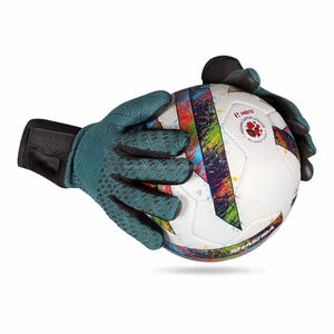 Gants de gardien de but professionnels de marque, protection hybride des doigts, tiges de protection, football, PU respirant, doigts enroulés, légers, unisexes, haute performance - Product Image 1