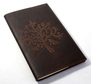 สมุดบันทึกปกอ่อนหนังพิมพ์ลายตามสั่ง ขนาด A4 A5 กระดาษจุด/เปล่า พร้อมช่องใส่ของด้านหลัง สมุดไดอารี่สีทอง/สีเงิน - Product Image 2