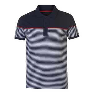 เสื้อกอล์ฟพิมพ์โลโก้ด้านหน้าตามสั่ง สำหรับผู้ชาย ผ้าใยไผ่ถัก สำหรับธุรกิจ งาน ยูนิฟอร์มพรีเมียม - Product Image 5