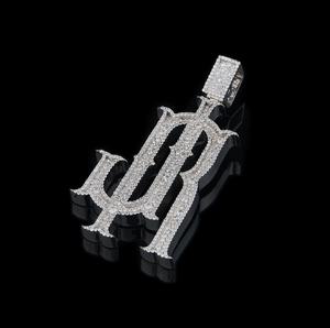 Collier Pendentif Hip Hop en Moissanite Plaqué Argent Gravé Personnalisé de Qualité Supérieure – Cadeau Commémoratif avec Message Personnalisé – Vente en Gros - Product Image 1