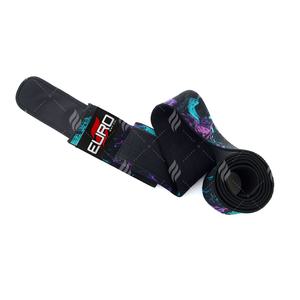 Rodilleras Ajustables de PVC para Entrenamiento de Fuerza, Transpirables, Antideslizantes, Resistentes, con Diseño de Impresión por Sublimación Suave - Product Image 4