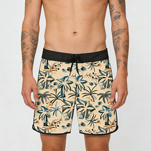 Shorts cargo, shorts de plage, shorts de sport pour homme 4 directions extensibles avec poche, séchage rapide, respirants pour l'entraînement, boardshorts - Product Image 4