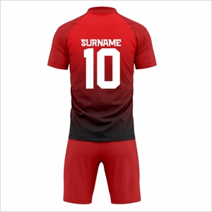 Soccer Team Uniform Custom Football Jersey Shorts Premium Quick Dry Sportswear Factory Wholesale Supplier - Product Image 3