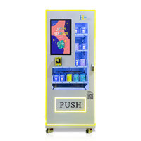 Distributeur automatique compact de jouets tendance et de boîtes mystères pour le marketing de marque, compatible Visa, avec options de livraison par spirale ou par poussoir