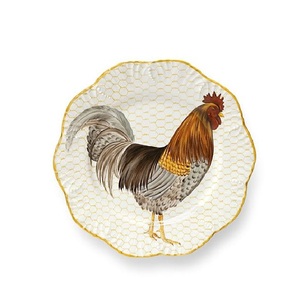 Nueva Bandeja de Hierro Esmaltada Hecha a Mano para Mesa de Comedor, con Ilustraciones Detalladas, Práctica para Servir, Patrón Personalizado - Product Image 5