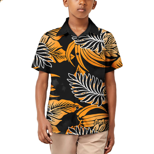 Camisa Hawaiana de Manga Corta para Hombre, Tejida, con Estampado Floral, Cuello Abotonado, para Vacaciones de Verano - Product Image 4