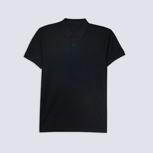 บริการ OEM เสื้อโปโลชายแขนสั้นผ้าฝ้ายแท้ 100% คุณภาพสูง ทรงเข้ารูป แบบเรียบ - Product Image 3