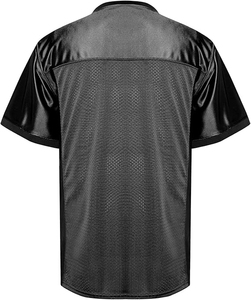 Maillot de football américain personnalisé imprimé par transfert thermique 100% polyester respirant anti-UV séchage rapide avec nom de l'équipe, logo et position - Product Image 6