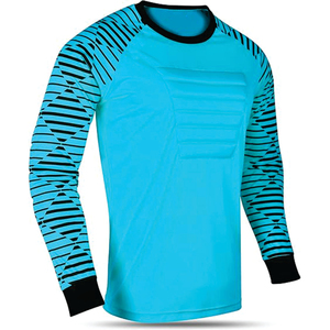 Camiseta de Portero de Cricket de Manga Larga para Niños, de Alta Calidad, Acolchada, Uniformes de Entrenamiento para Adultos, Antibacterianos, 100% - Product Image 5
