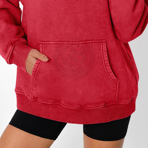 Sudadera con Capucha Extra Grande para Mujer, Estilo Vintage, de Algodón Premium, para un Estilo Urbano Relajado y Comodidad Diaria - Product Image 5