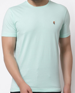 Camiseta de Algodón Estampada para Hombre, Estilo Casual, Cuello Redondo, Manga Corta, Transpirable, Corte Regular, para Uso Diario, OEM ODM - Product Image 1