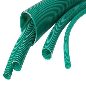 สายดูดน้ำแบบยืดหยุ่นขนาด 1 นิ้ว ทำจาก PVC แบบเกลียวเสริมแรงด้วยท่อร้อยสาย - Product Image 1
