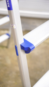 NIKAWA Aluminum Folding <b>Step</b> Ladder 7 <b>Steps</b> 6FT <b>Portable</b> Lightweight with Non-Slip Feet and 150kg Load Capacity for Home Use - Product Image 4