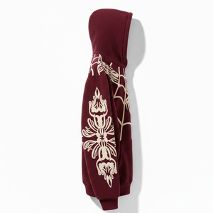 Sudadera con Capucha de Lujo con Estampado de Araña en Sublimación, Color Degradado, Estilo Urbano para Hombre y Mujer, Corte Regular, Forro Polar, Invierno - Product Image 1