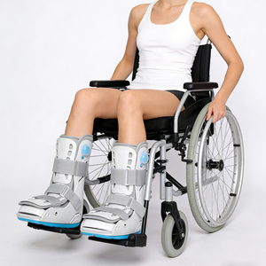 Botte <span class=keywords><strong>de</strong></span> marche pneumatique pour adulte, protection et rééducation du tendon d'Achille, pour la récupération des entorses et fractures <span class=keywords><strong>de</strong></span> la cheville - Product Image 1