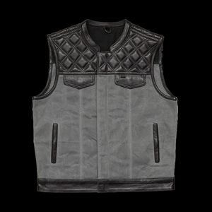 เสื้อกั๊กกันน้ำสำหรับขี่มอเตอร์ไซค์ (โพลีเอสเตอร์/ผ้าฝ้าย) - Product Image 1