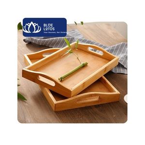 Bandeja de Madera de Grado Comercial Glory Phan de BLUE LOTUS FARM, Acabado Pulido, Diseño Sólido, Hecha en Ho Chi Minh City para Restaurantes - Product Image 1
