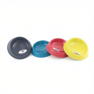 Bol pour animaux de compagnie Yommy 15 cm, plat de nourriture pour chien et chat en plastique coloré - Product Image 1