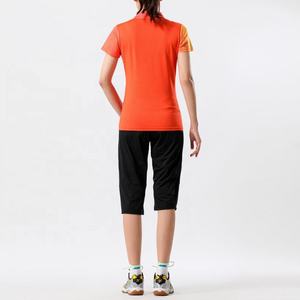 Schnelltrocknende Unisex-Tennishemden für Damen Digitaldruck Sublimation Spandex/Polyester 160g Erwachsene Maßgeschneiderte Sportuniformen - Product Image 2
