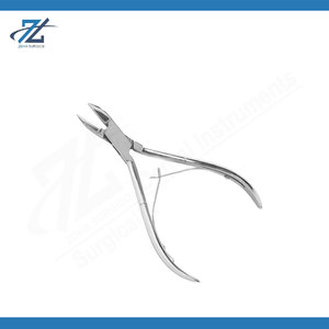 Professional Cuticle Nipper Stainless Steel <b>Nail</b> Cutter Wide Jaw Curved Blade Manicure Pedicure <b>Nail</b> Care <b>Tool</b> Made Pakistan - Product Image 4