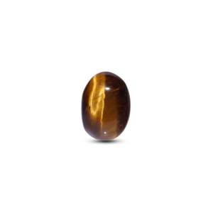 Natural Tiger Eye Loose Gemstone 10.5 Carat 11mm High Quality Yellow Green Stone for Fine Jewelry - Product Image 1