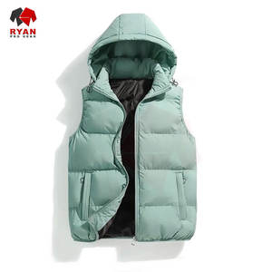 Chaleco Acolchado Ligero para Hombre, Chaqueta sin Mangas Cálida y Acolchada, Ropa Casual de Invierno - Product Image 4