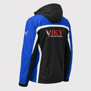 Chaqueta Cortavientos para Hombre con Cierre Frontal, Chaqueta Cortavientos de Poliéster para Hombre, Nuevo Diseño 2026, Logotipo Personalizado, Ligera e Impermeable - Product Image 3