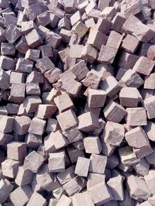 Baldosas y Losas de Piedra Arenisca Rosa Desértica, Superficie Pulida, Losas Flameadas y Pulidas, Tiras de Baldosas para Patios, Piedra Arenisca Rosa de Jodhpur - Product Image 6