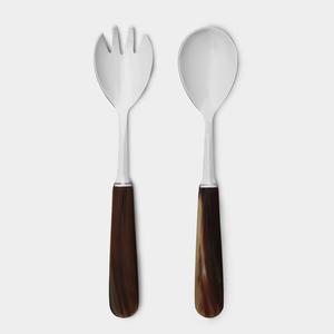 Luxury Metal Salad Server Set High Quality Stainless Steel <b>Serving</b> <b>Spoon</b> And Fork For Dining Table And Home Kitchen - Product Image 1