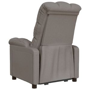 Sillón reclinable de tela marrón - Product Image 5