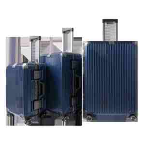 Valise de luxe 8003 en aluminium 100% PC, coque rigide, serrure TSA, roues pivotantes à 360°, légère, durable, résistante à l'eau, grande taille - Product Image 5