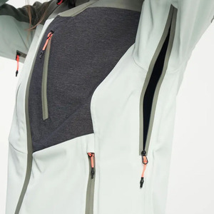 Conjunto de Chaqueta y Pantalones de Esquí para Mujer, Diseño Color Block, Impermeable 10,000mm, Transpirable, Aislado, Ropa de Invierno con Capucha, Poliéster/Nailon - Product Image 3