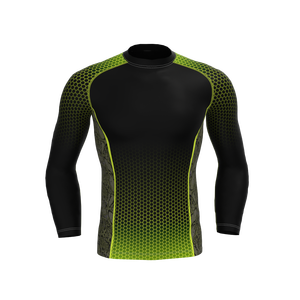 Nueva llegada, camiseta de protección contra erupciones de poliéster/spandex con impresión por transferencia térmica - Product Image 5