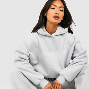 Survêtements pour femmes, vêtements de sport très demandés, ensembles de jogging grande taille, 100% coton, survêtements personnalisés avec logo pour femmes - Product Image 2