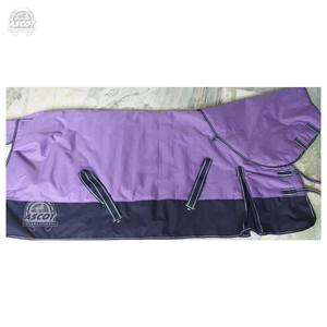 Ventes en gros de couvertures imperméables pour chevaux 600D Ripstop, complètes avec capuche, sangles pour les jambes et sangle transversale, couvertures d'hiver pour chevaux - Product Image 5