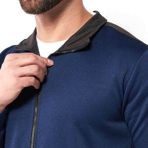 Conjunto Deportivo de Invierno para Hombre con Capucha y Cremallera Completa, Traje Deportivo de Dos Piezas con Paneles en Contraste, Ropa Deportiva para Correr, Entrenamiento y Gimnasio - Product Image 5