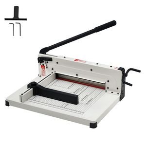 Taglierina Industriale Professionale a Ghigliottina per Carta da 12 Pollici, Capacità 400 Fogli A4, Struttura in Acciaio Solido - Product Image 1