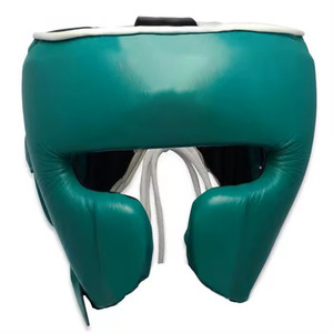 Set de Boxeo Clásico Profesional con Personalización con su Propio Logotipo Disponible en Todos los Tamaños y Colores, Set de Sparring Verde CP-BHG-19 - Product Image 3