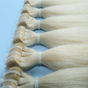 Cinta-en calidad superior vietnamita Remy Virgen Crochet pelo cutícula alineada máquina doble trama recto rizado Afro rizo profundo - Product Image 4