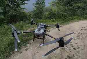 โดรนบรรทุกสินค้าเชิงพาณิชย์รุ่น Universal Version Flycart 30 พร้อมรีโมทคอนโทรล วัสดุพลาสติก ระยะส่งสัญญาณ 100 เมตร เวลาบิน 21-30 นาที - Product Image 4