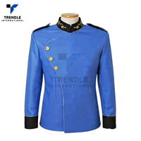 Tunique de cérémonie style cavalerie, veste de garde, uniforme formel décoratif, manteau unisexe personnalisé toutes saisons
