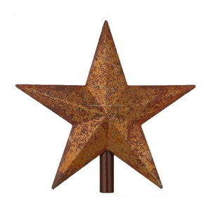 Pieza atemporal hecha a mano Natividad Star Tree Topper Decoración de árbol de Navidad Vintage Modern Ornament by Ambience Lifestyle - Product Image 5