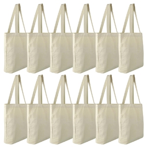 Bolsa de Mano Elegante de Lona de Algodón, Reutilizable, Ligera, Duradera y Ecológica - Product Image 4