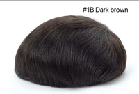 Perruque Lace Front BM Hair BM-10 en Cheveux Humains Indiens Remy, Ondulation Naturelle, Base Ultra Fine, Densité 130%, Nœuds Blanchis, V-Loop, Pour Hommes