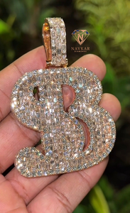 Oferta Especial: Colgante de Diamante Moissanite VVS de Plata 925 de Diseño para Colección de Joyería Hip Hop para Raperos, Disponible al Mejor Precio - Product Image 2