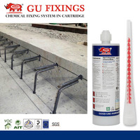 Adhésif d'ancrage de construction d'acrylate époxyde coaxial de l'injection 380ml pour attacher des barrières